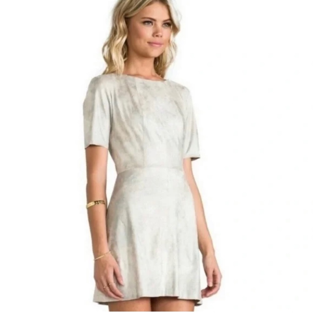 ALEXIS Metallic Dress